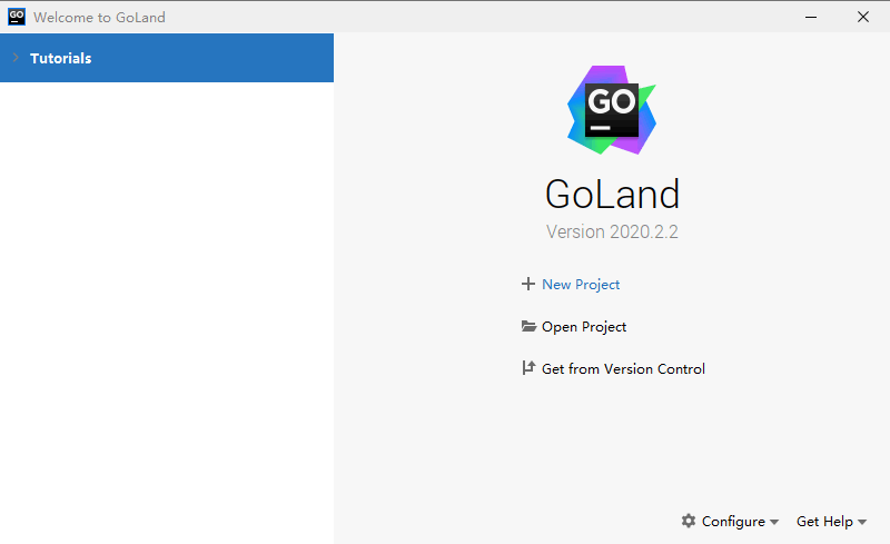 运行 Goland