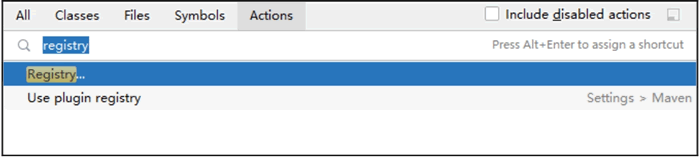 图2　搜索Registry