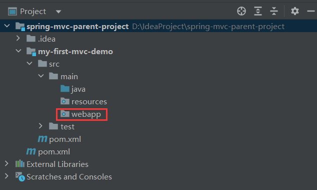 添加 webapp
