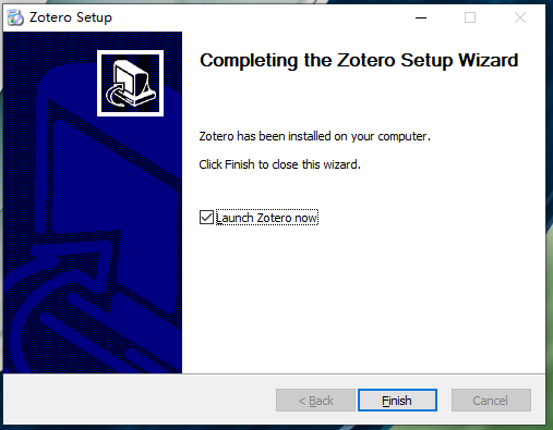 Zotero安装完成