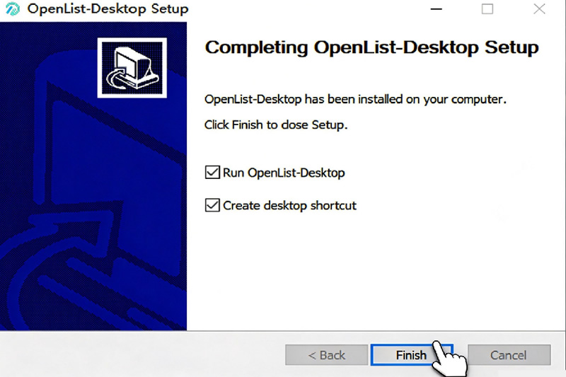 OpenList主界面